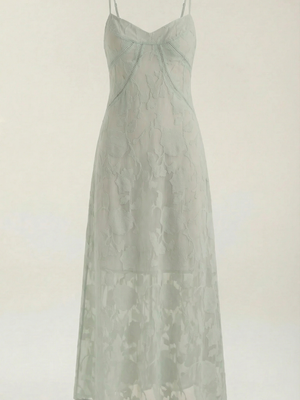 Tere | Vestido maxi de encaje