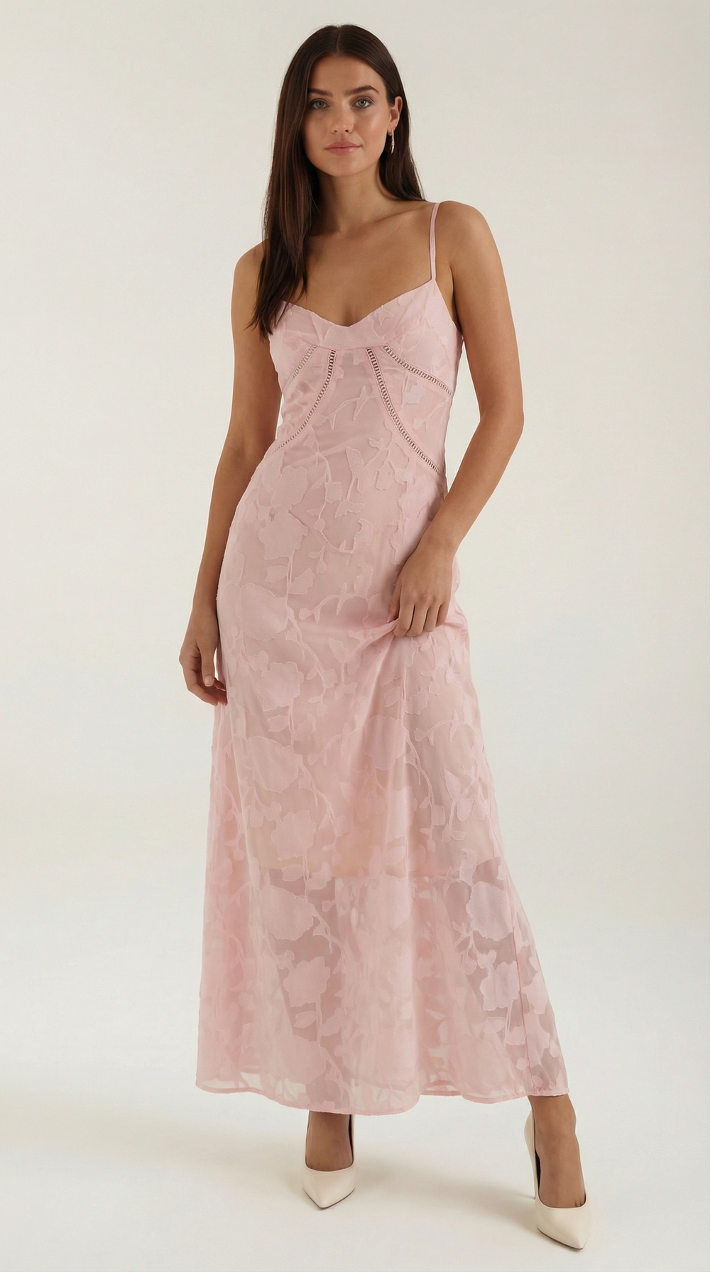 Tere | Vestido maxi de encaje