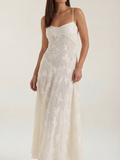 Tere | Vestido maxi de encaje