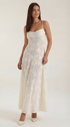 Tere | Vestido maxi de encaje