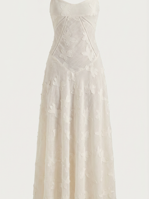 Tere | Vestido maxi de encaje