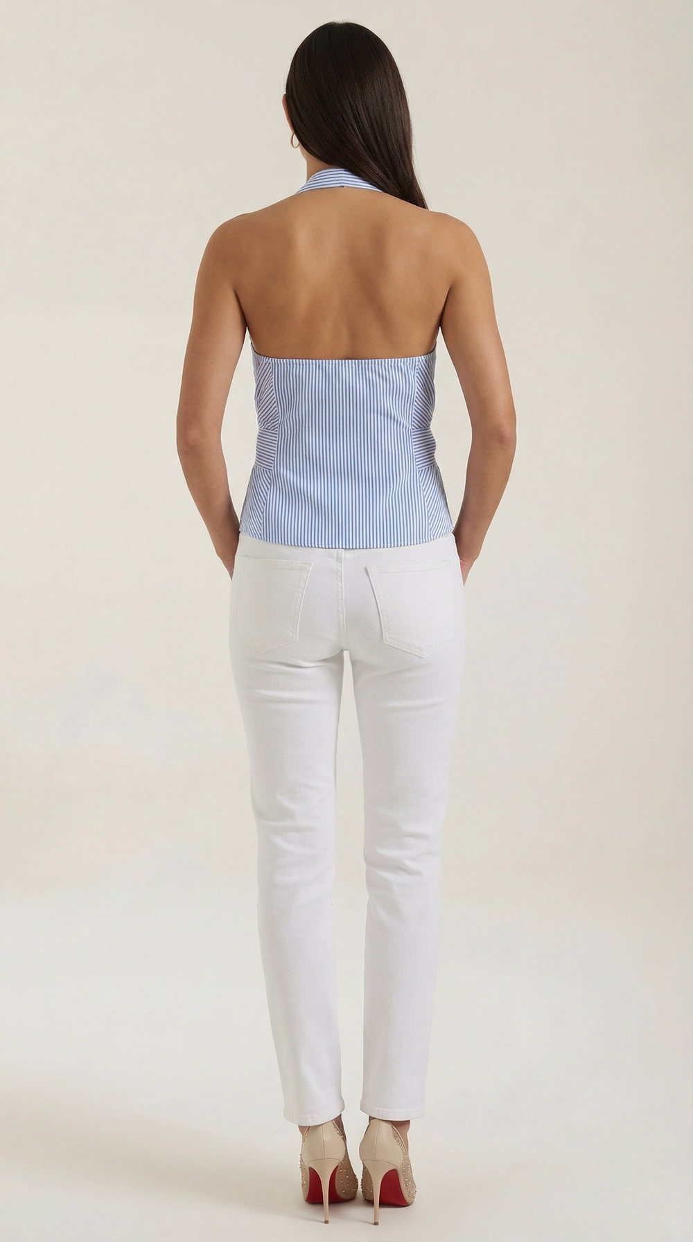 Naia | Top halter con lazo