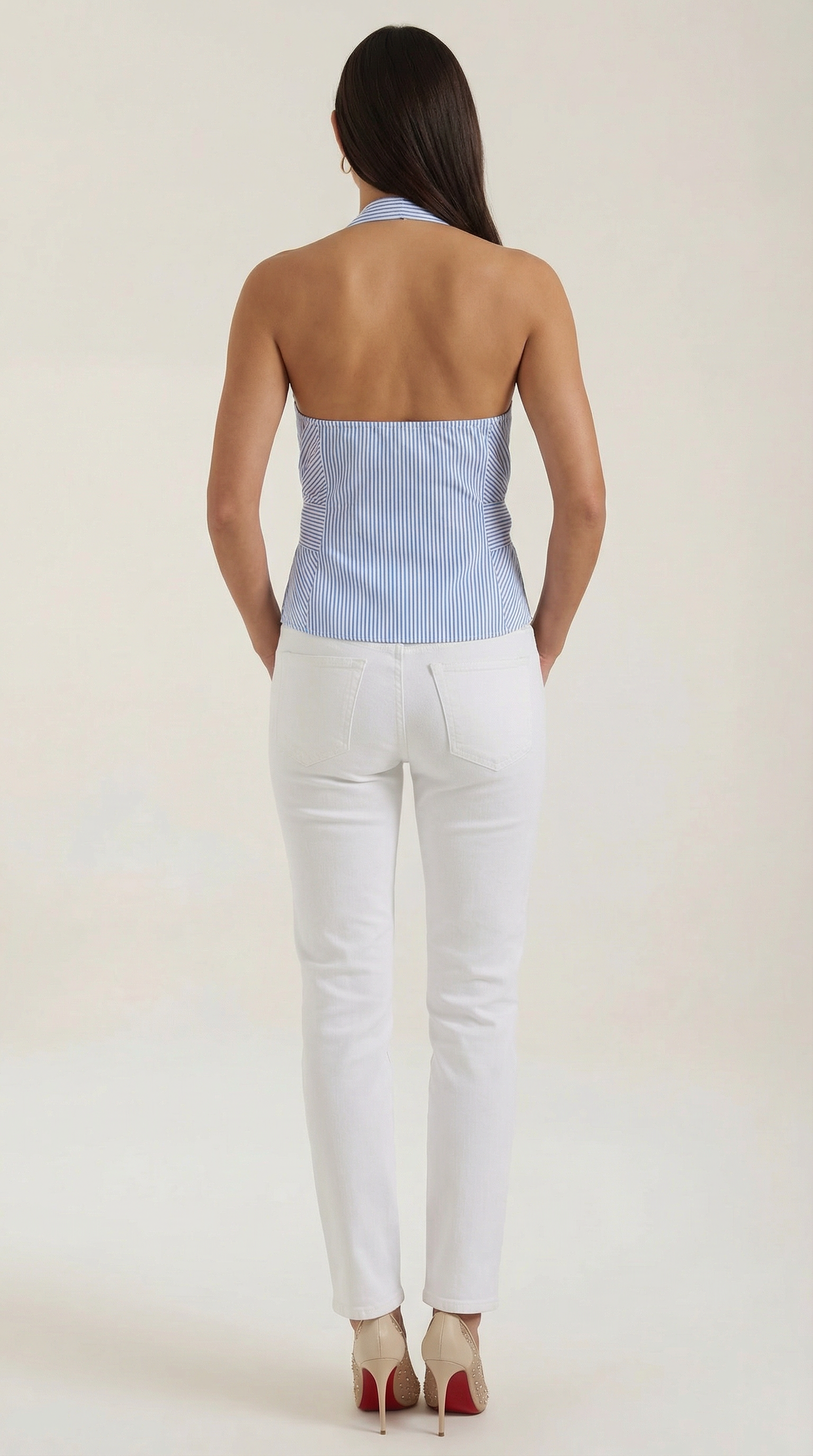 Naia | Top halter con lazo