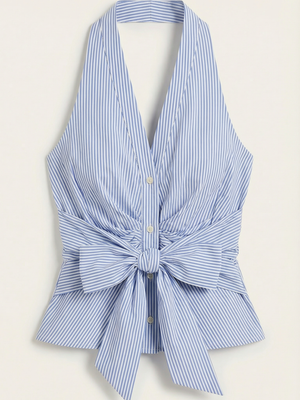 Naia | Top halter con lazo
