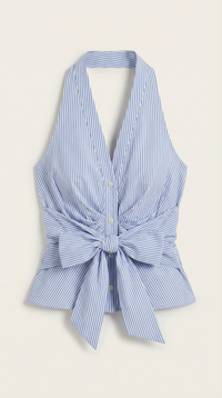 Naia | Top halter con lazo