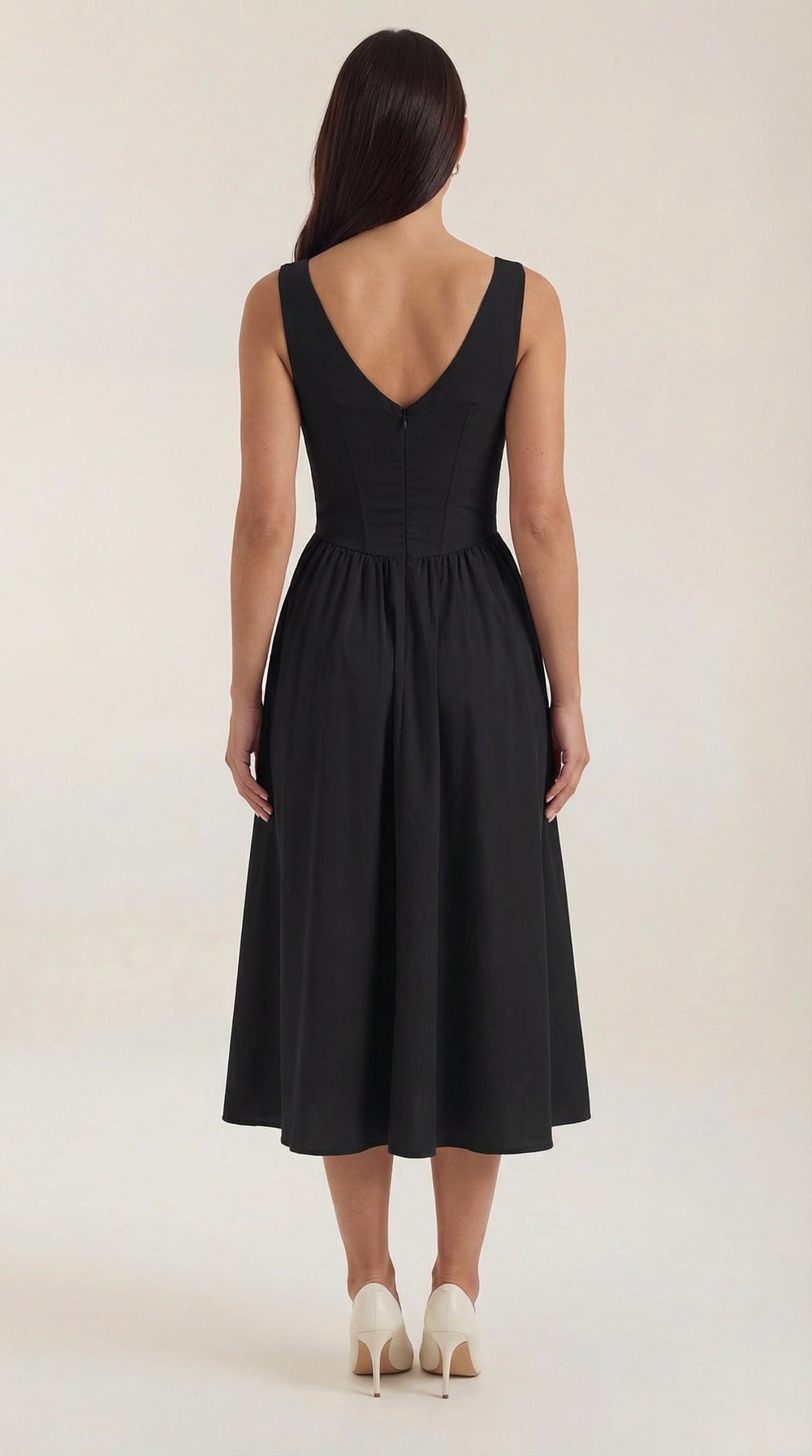 Vella | Vestido midi corset