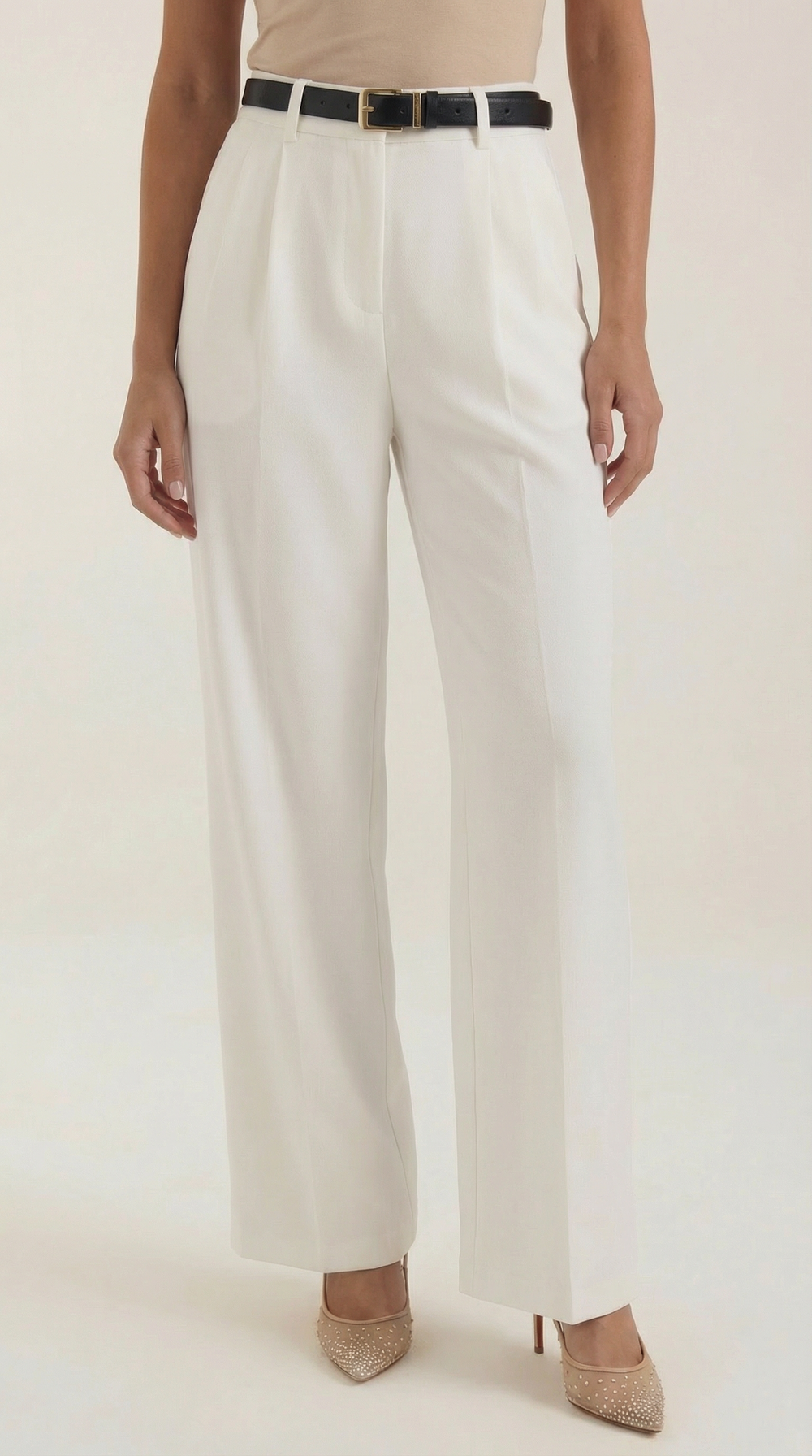Clai | Pantalones rectos de talle alto