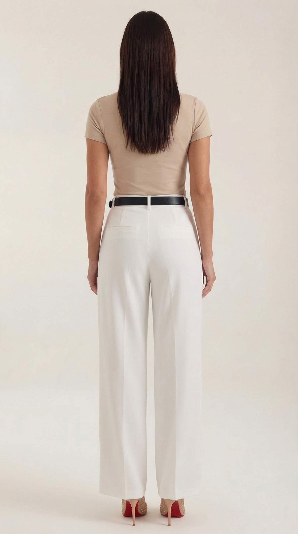 Clai | Pantalones rectos de talle alto