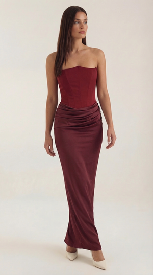 Fiorella | Vestido maxi Corsé
