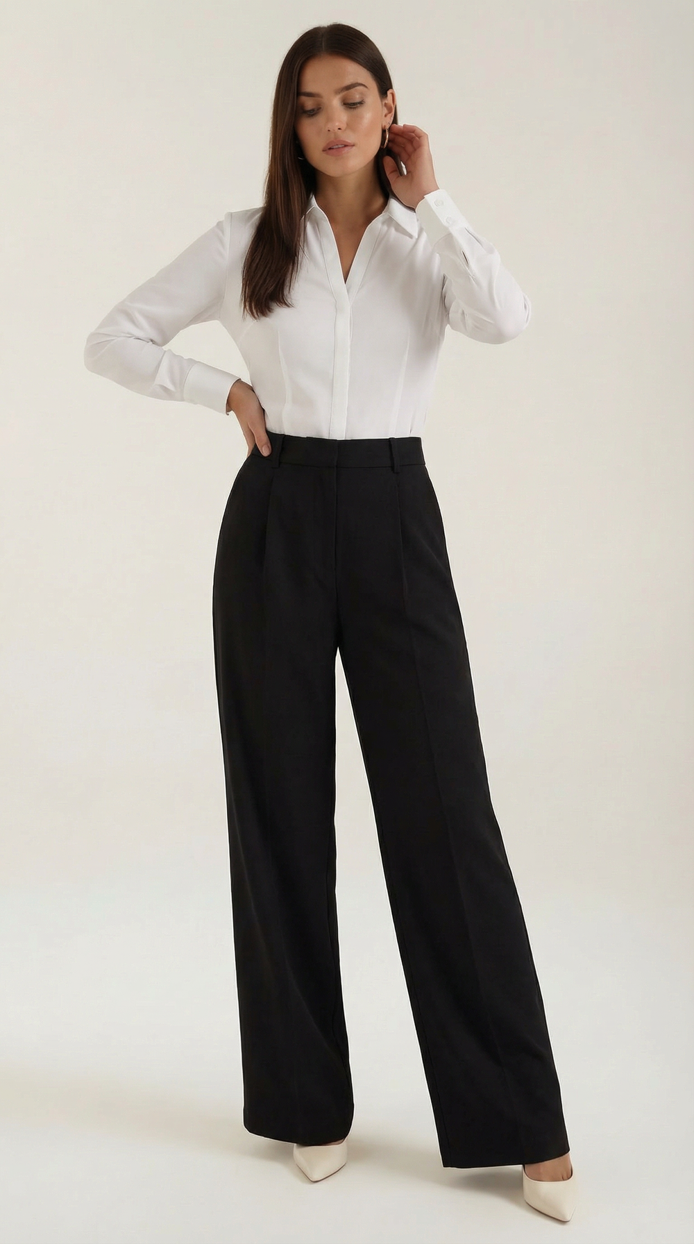 Olga | Pantalones de pierna ancha