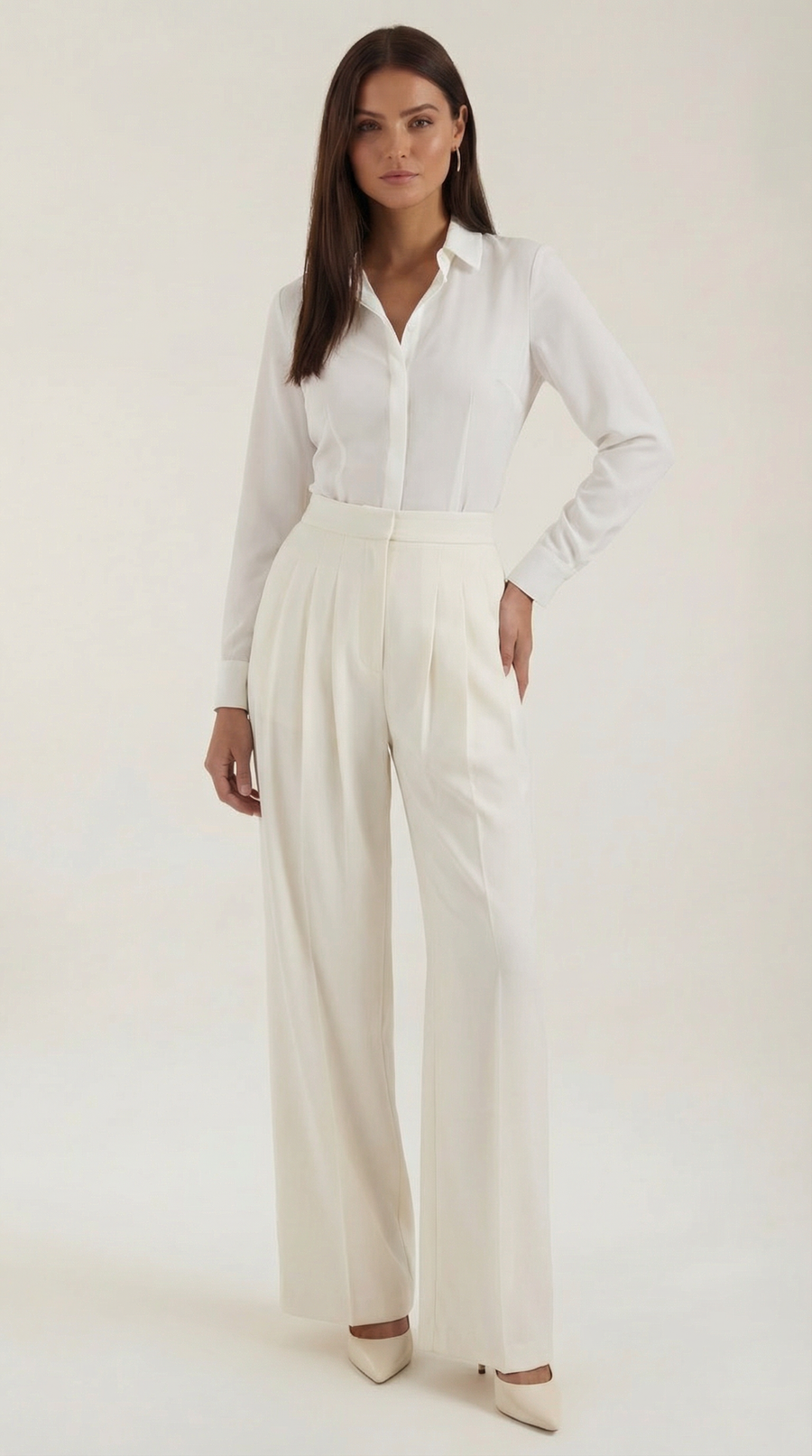 Iris | Pantalones plisados