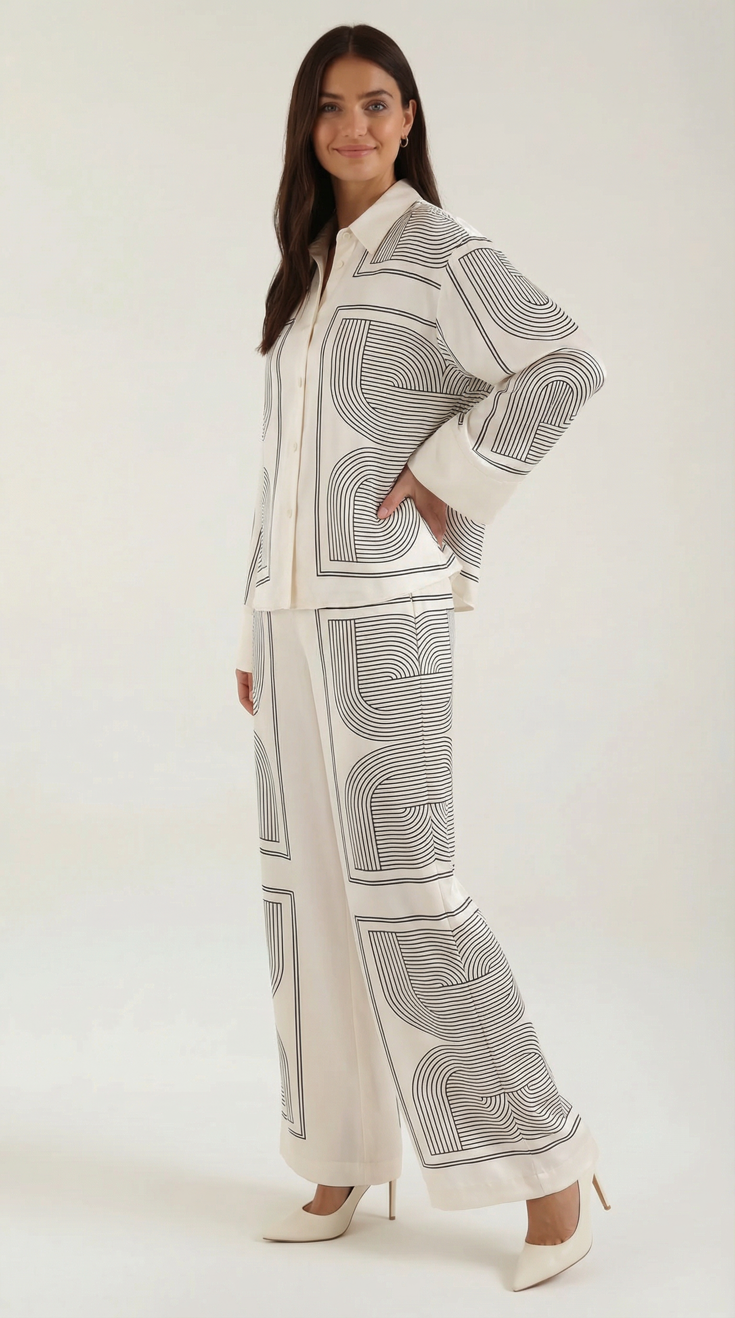 Alma | Conjunto con estampado gráfico