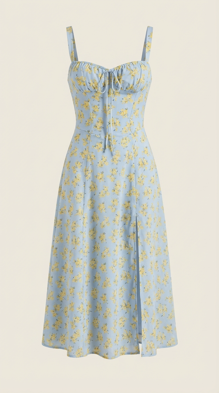 Julia | Vestido midi floral