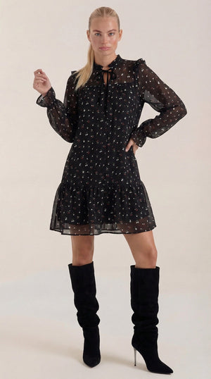 Katia | Minivestido con volantes