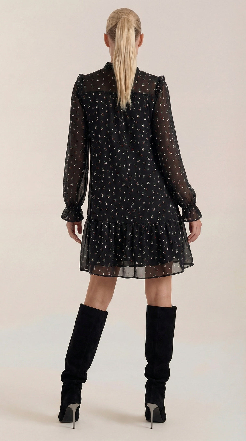 Katia | Minivestido con volantes