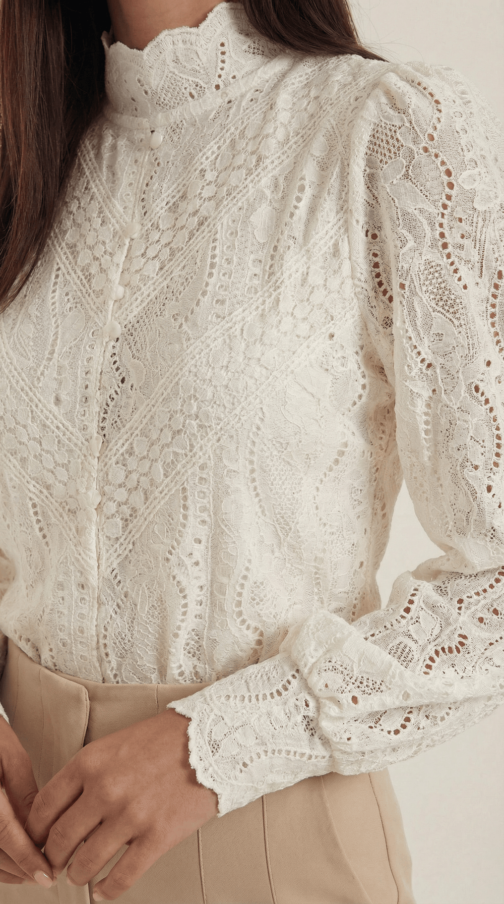 Lorena | Blusa de manga larga