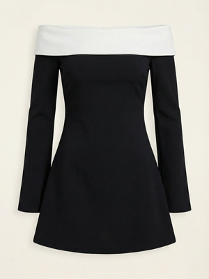 Cintia | Minivestido con hombros descubiertos