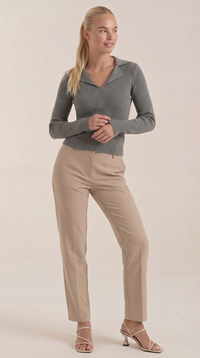 Sara | Suéter de punto con cuello