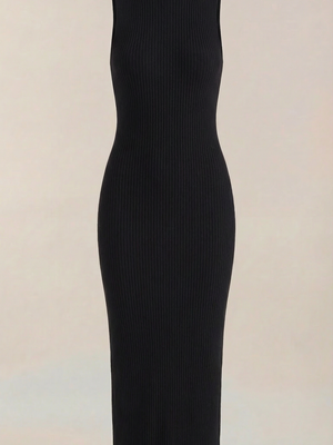 Sonia | Vestido ajustado de cuello