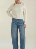 Vicki | Jeans de talle alto y pierna ancha
