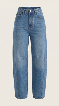 Vicki | Jeans de talle alto y pierna ancha