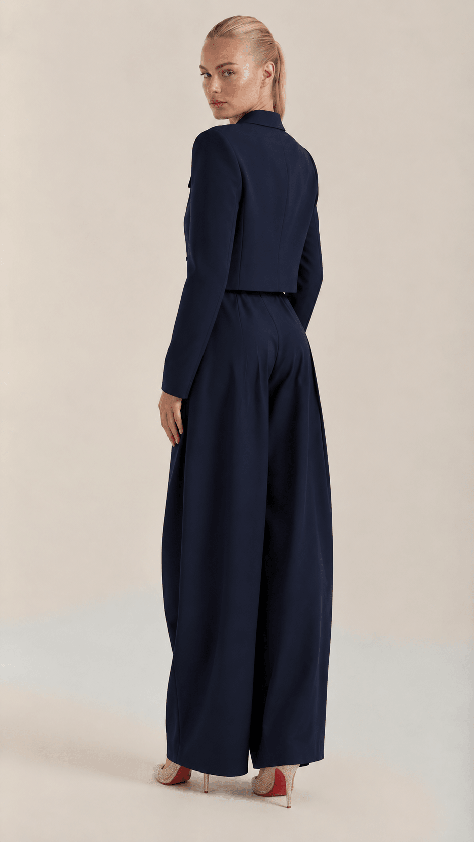 Sandra | Conjunto de traje ancho