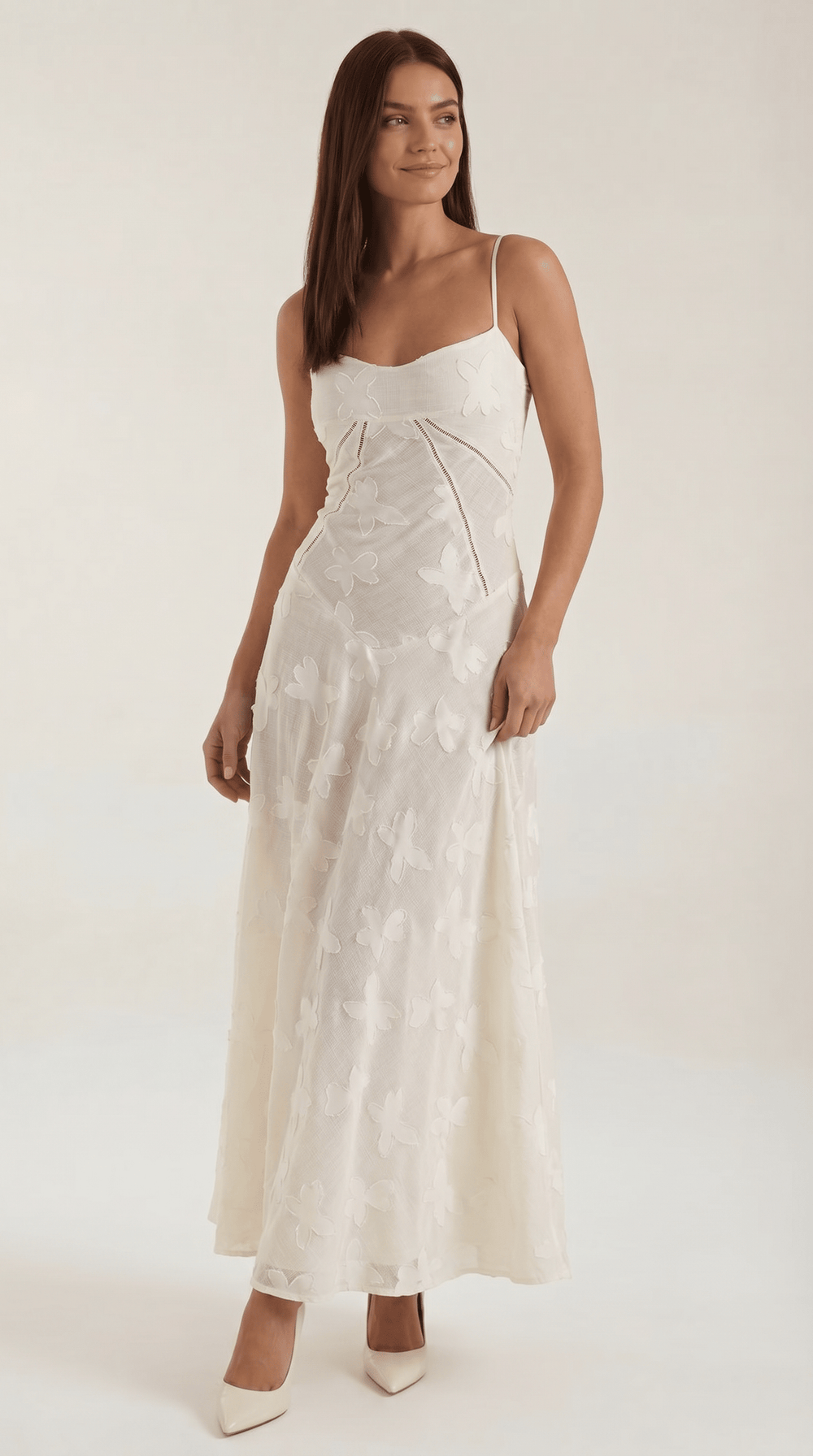 Tere | Vestido maxi de encaje