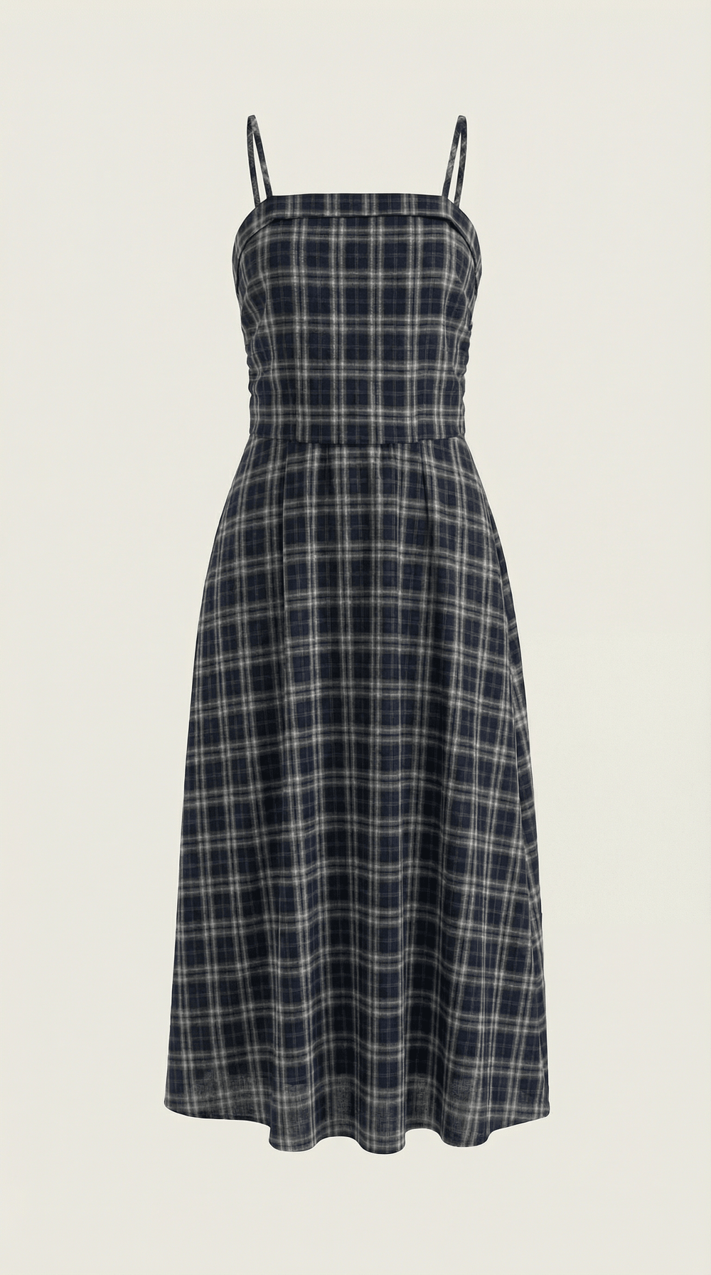 Valeria | Vestido midi a cuadros