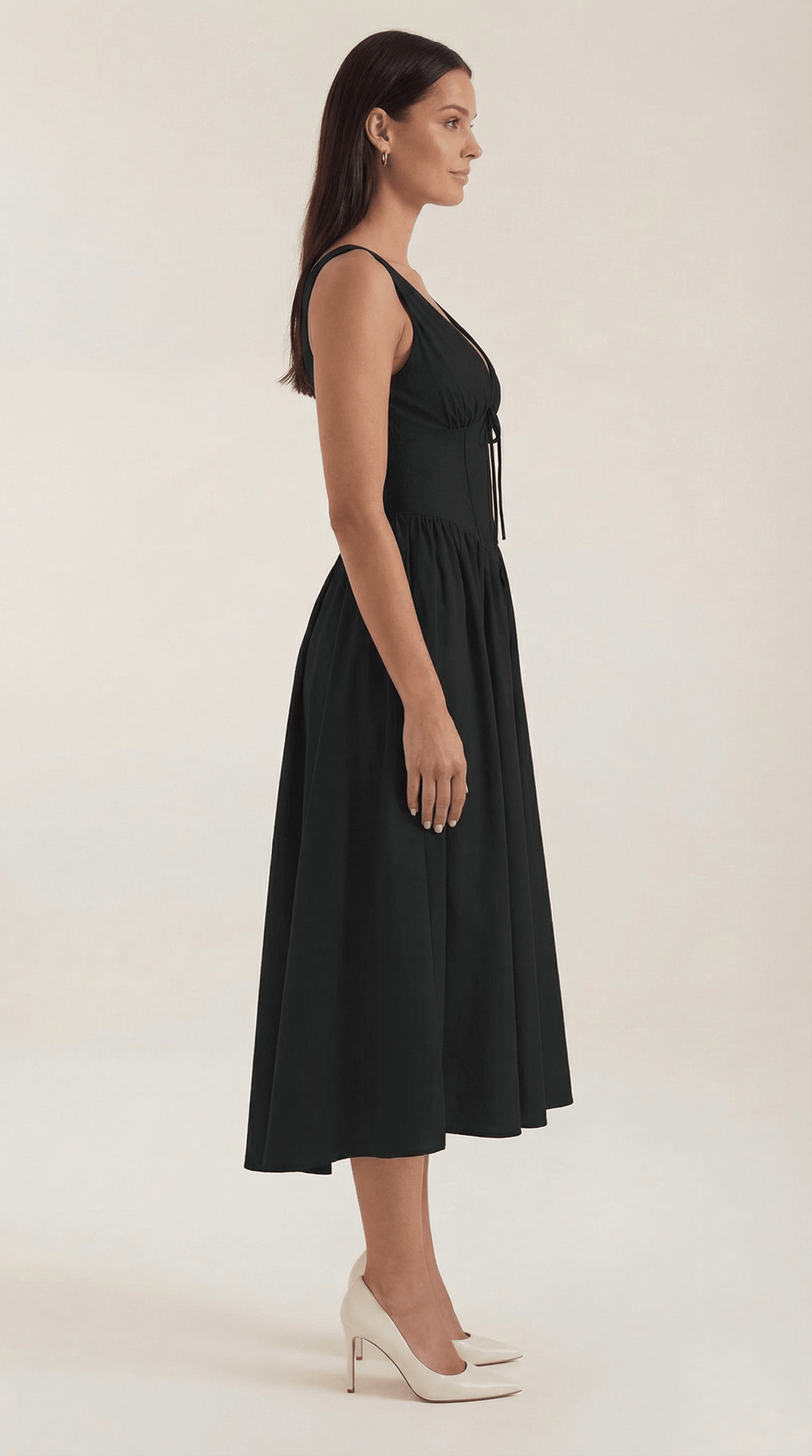 Vella | Vestido midi corset